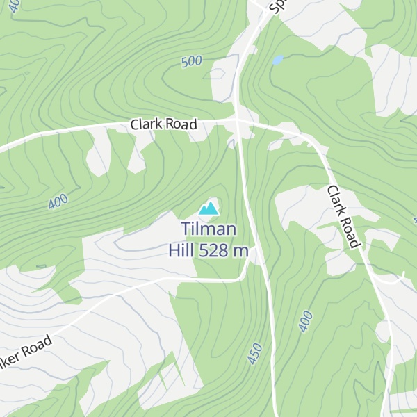 Map of Tilman Hill