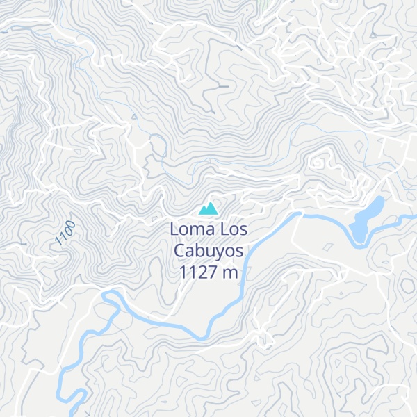 Map of Loma Los Cabuyos