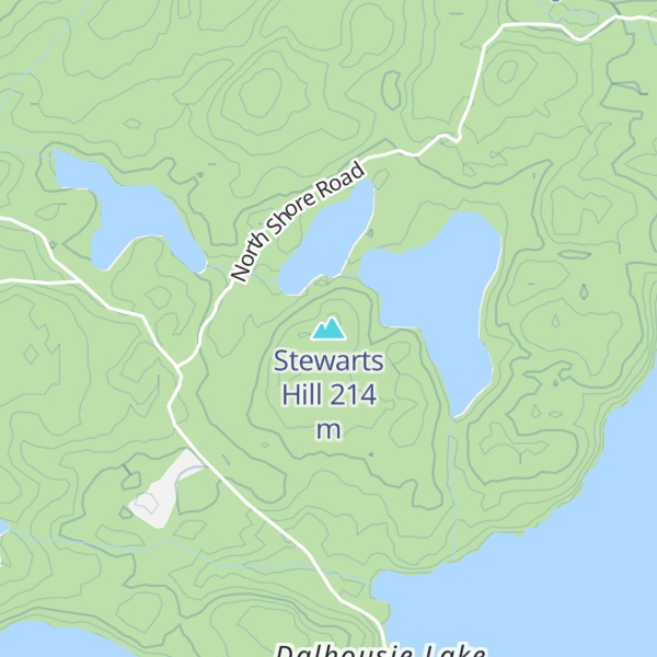 Map of Stewarts Hill
