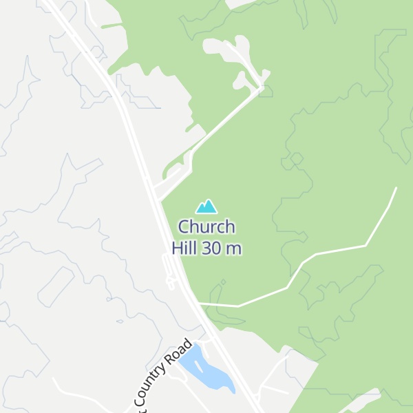 Map of Church Hill