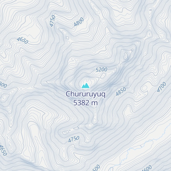 Map of Chururuyuq