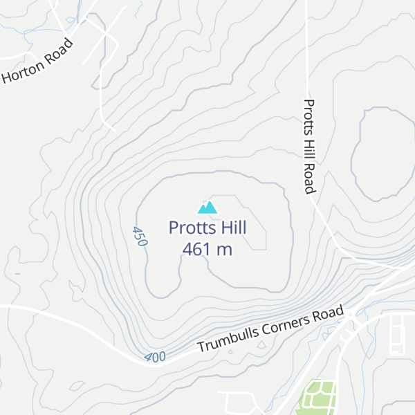 Map of Protts Hill
