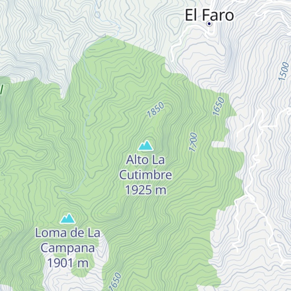 Map of Alto La Cutimbre