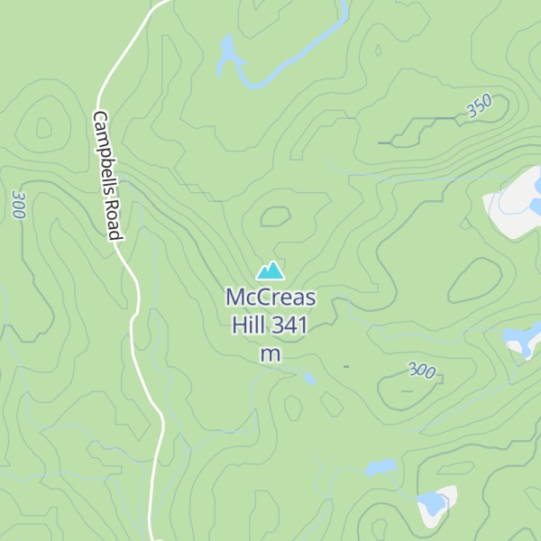 Map of McCreas Hill