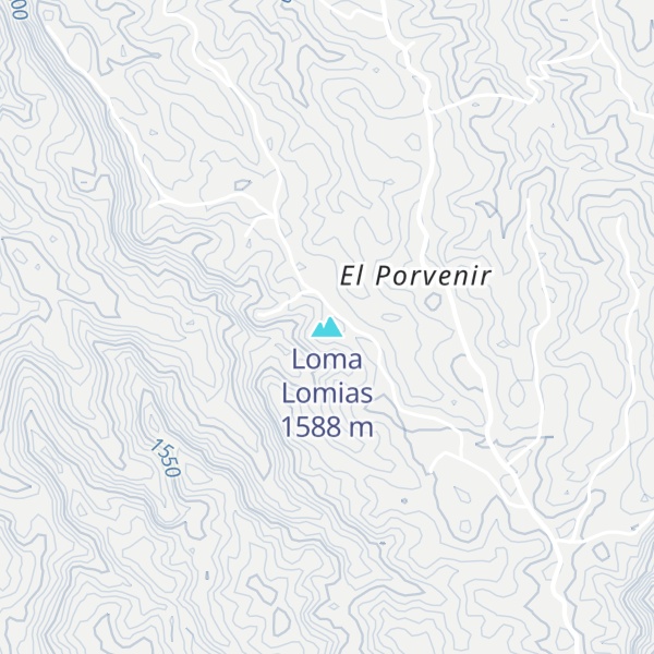 Map of Loma Lomias