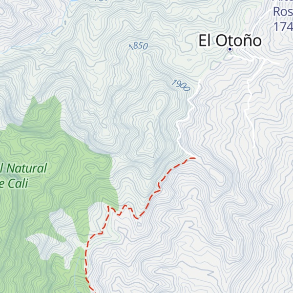 Map of Alto de Las Iglesias