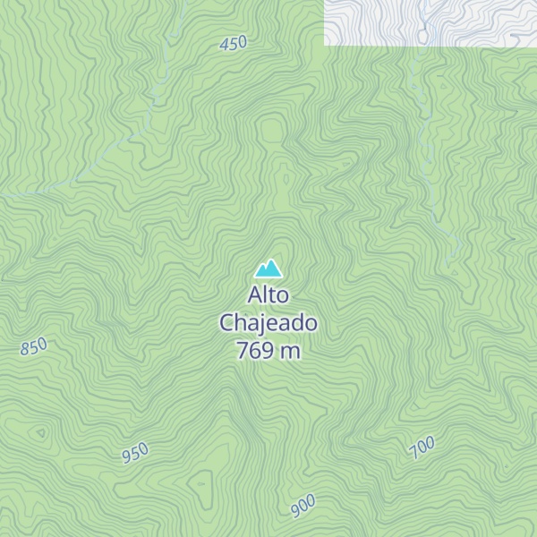 Map of Alto Chajeado
