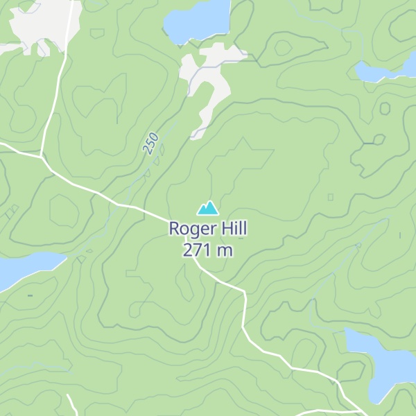 Map of Roger Hill