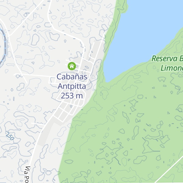 Map of Cabañas Pusara