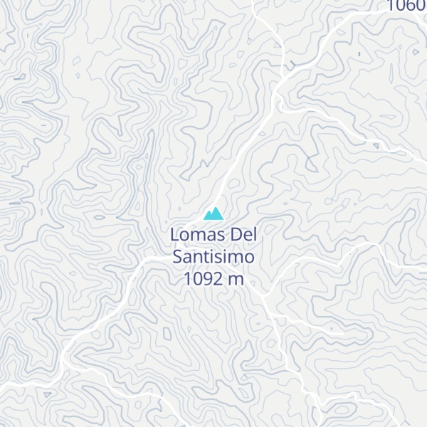 Map of Lomas Del Santisimo