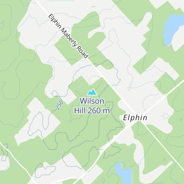 Map of Wilson Hill