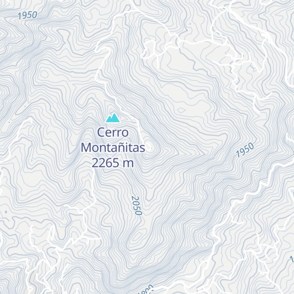Map of Cerro de La Horqueta