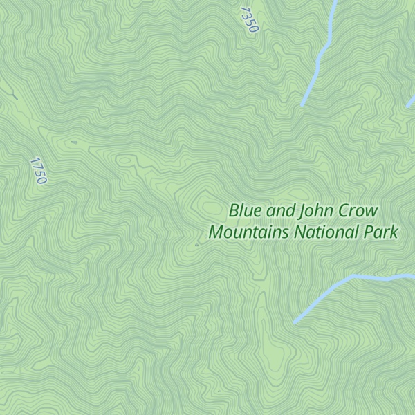 Map of High Peak