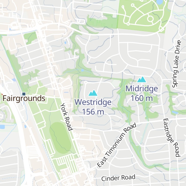 Map of Westridge