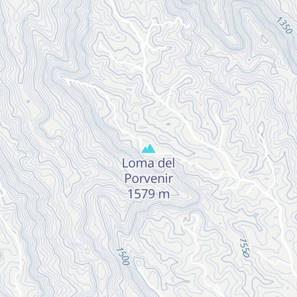Map of Loma del Porvenir