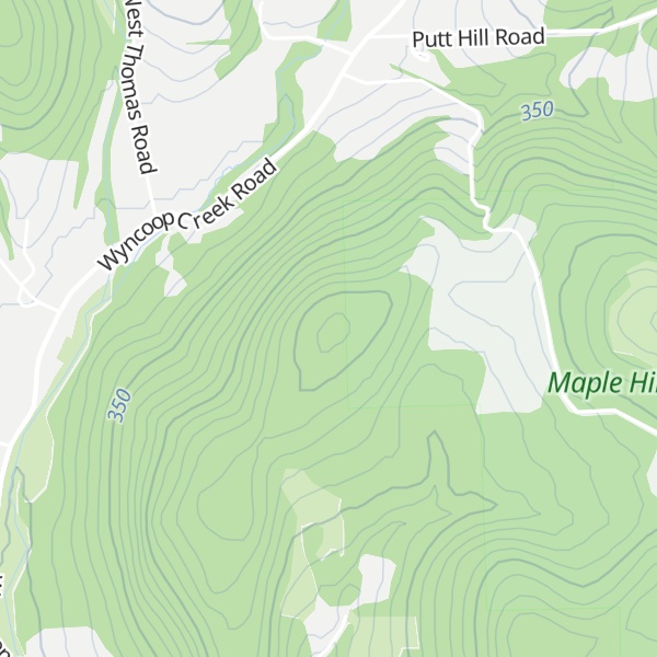 Map of Maple Hill