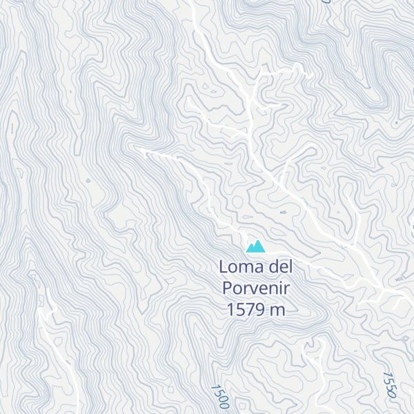 Map of Alto de Agaches