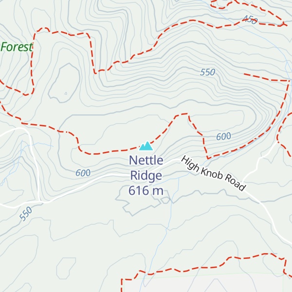 Map of Nettle Ridge