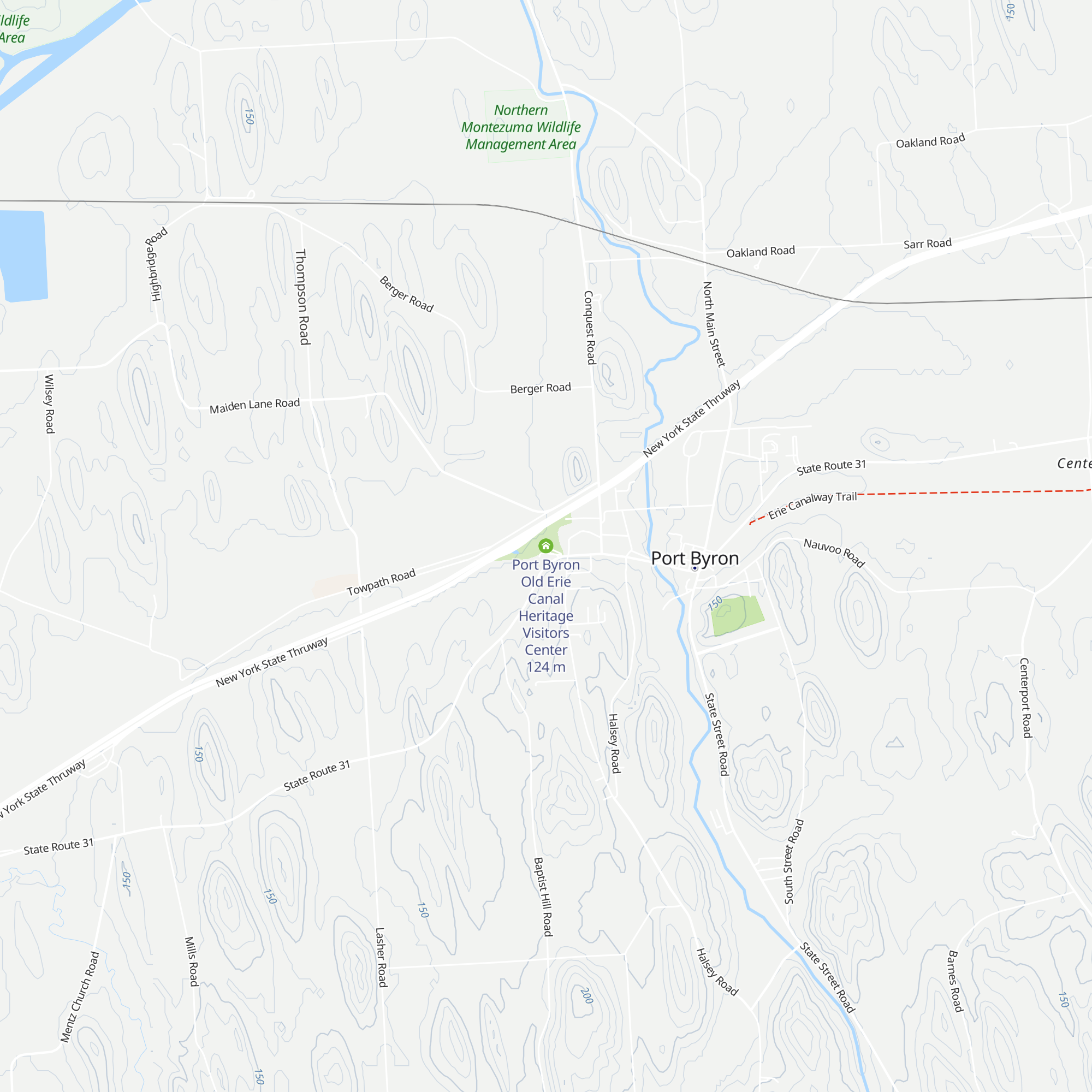 Port Byron Old Erie Canal Heritage Visitors Center map