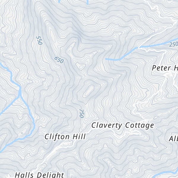 Map of Claverty Cottage