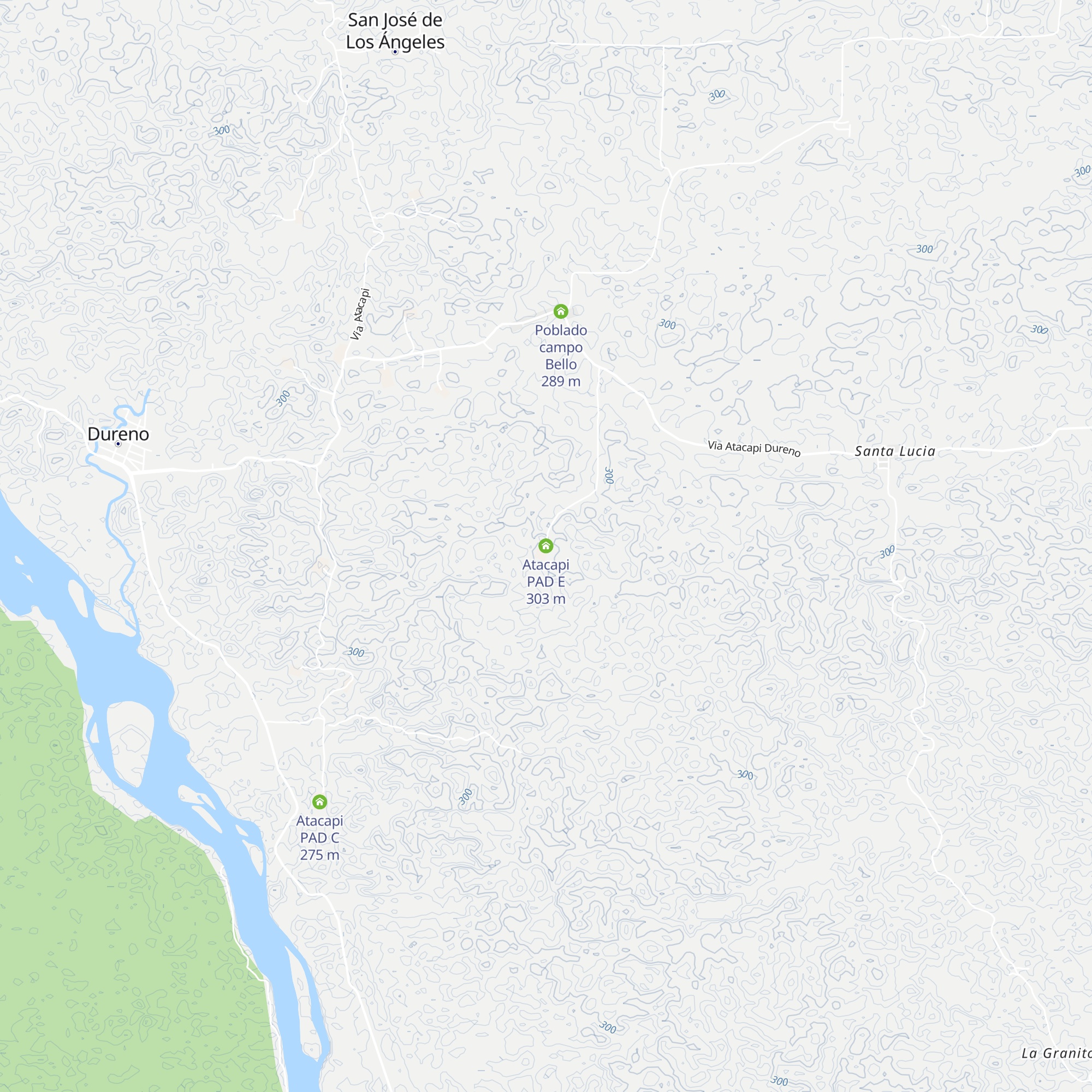 Atacapi PAD E map