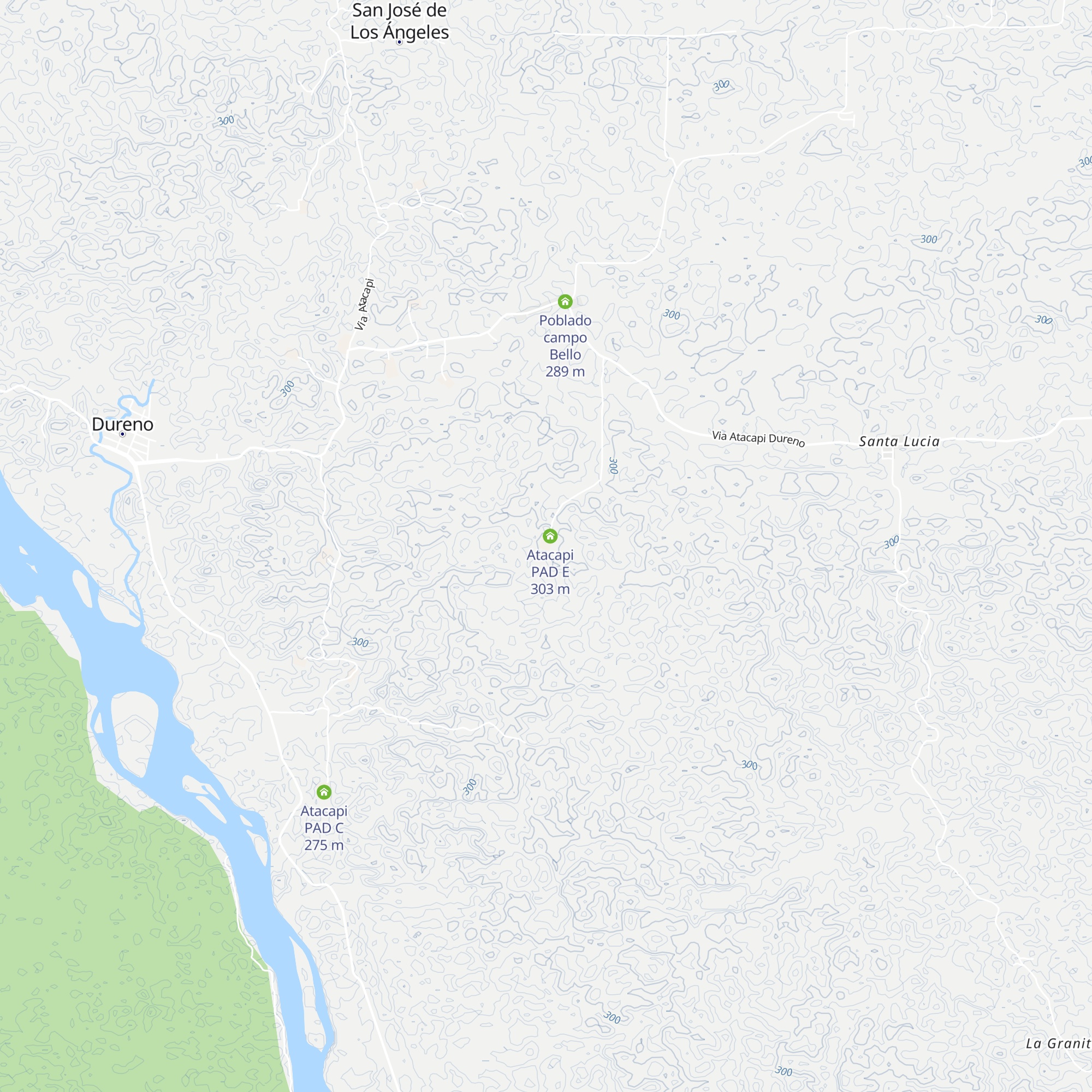 Atacapi PAD E map
