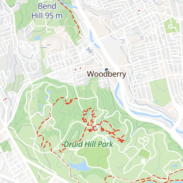 Map of Prospect Hill