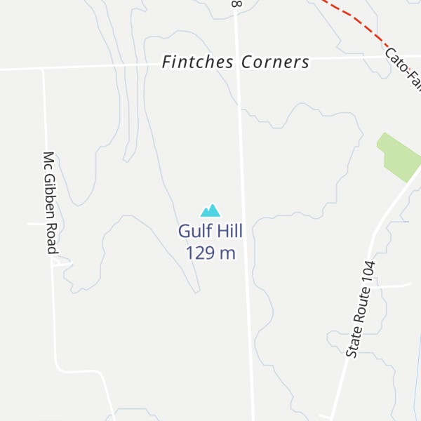 Map of Gulf Hill