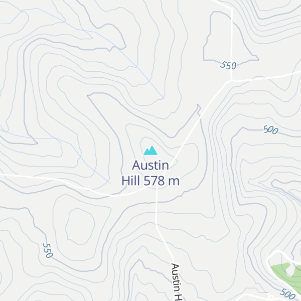 Map of Austin Hill