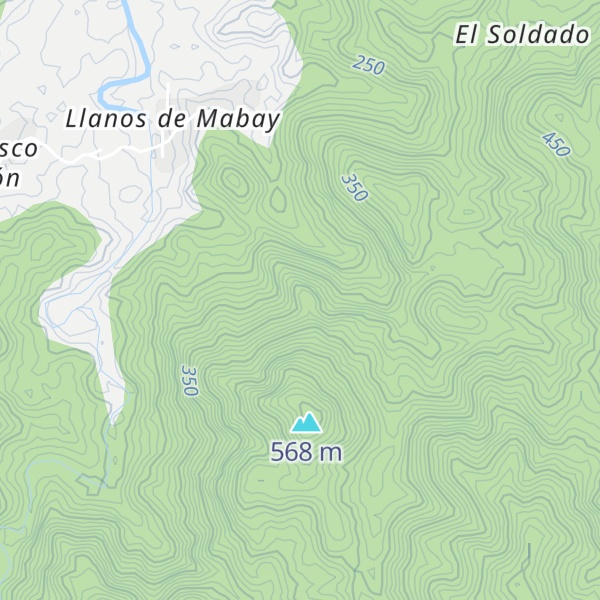 Map of La Lomona