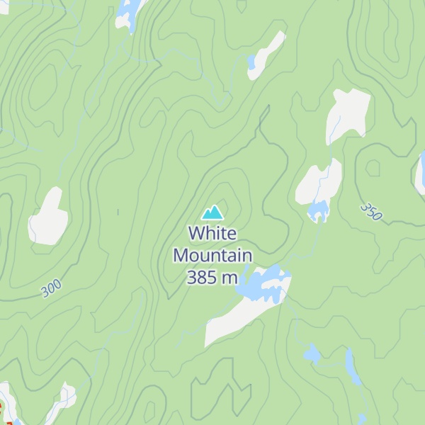 Map of White Mountain