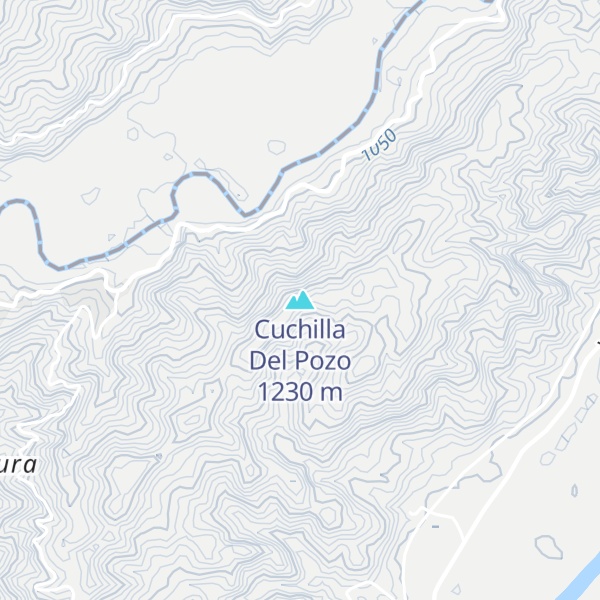 Map of Cuchilla Del Pozo