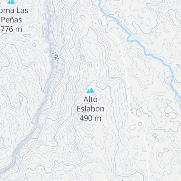 Map of Alto Eslabon