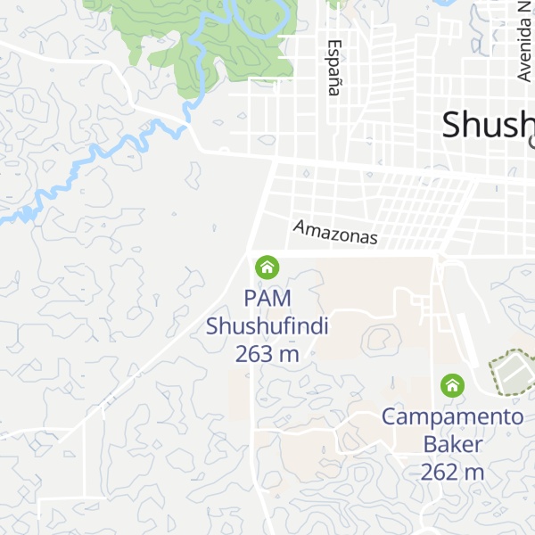 Map of PAM Shushufindi