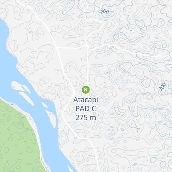 Map of Atacapi PAD C