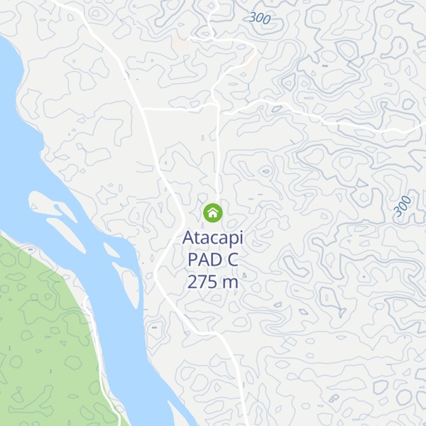 Map of Atacapi PAD C