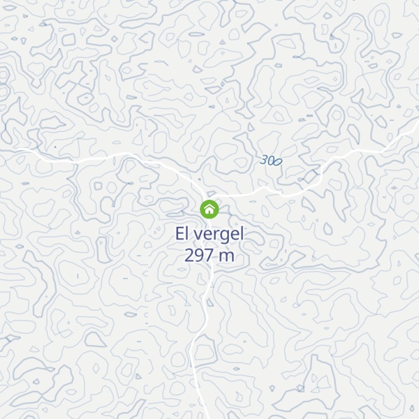 Map of El vergel