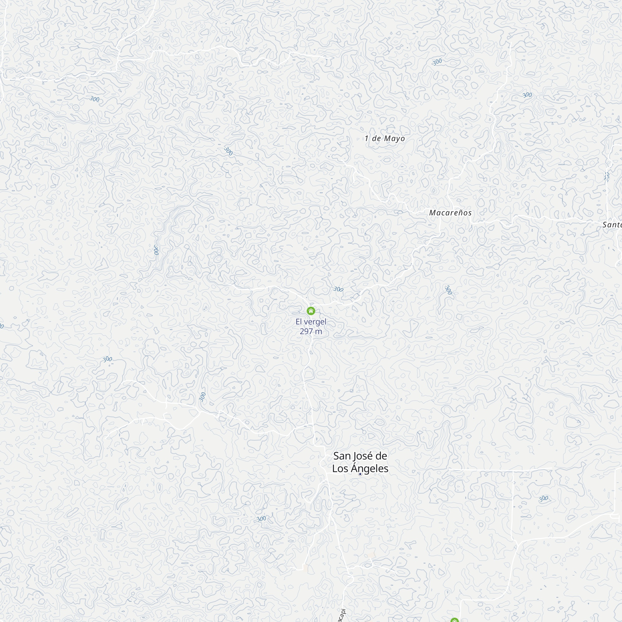 El vergel map