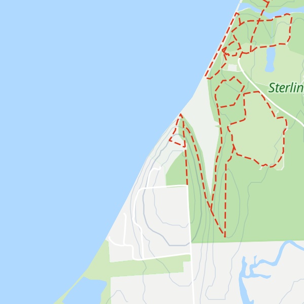 Map of McIntyres Bluff