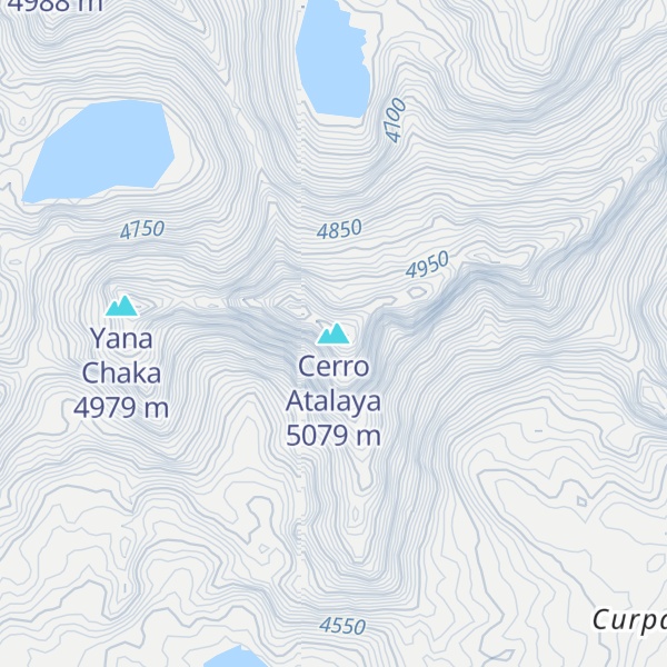 Map of Cerro Atalaya