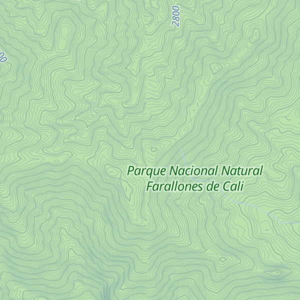 Map of Cuchilla de Los Cárpatos