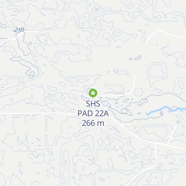 Map of SHS PAD 22A