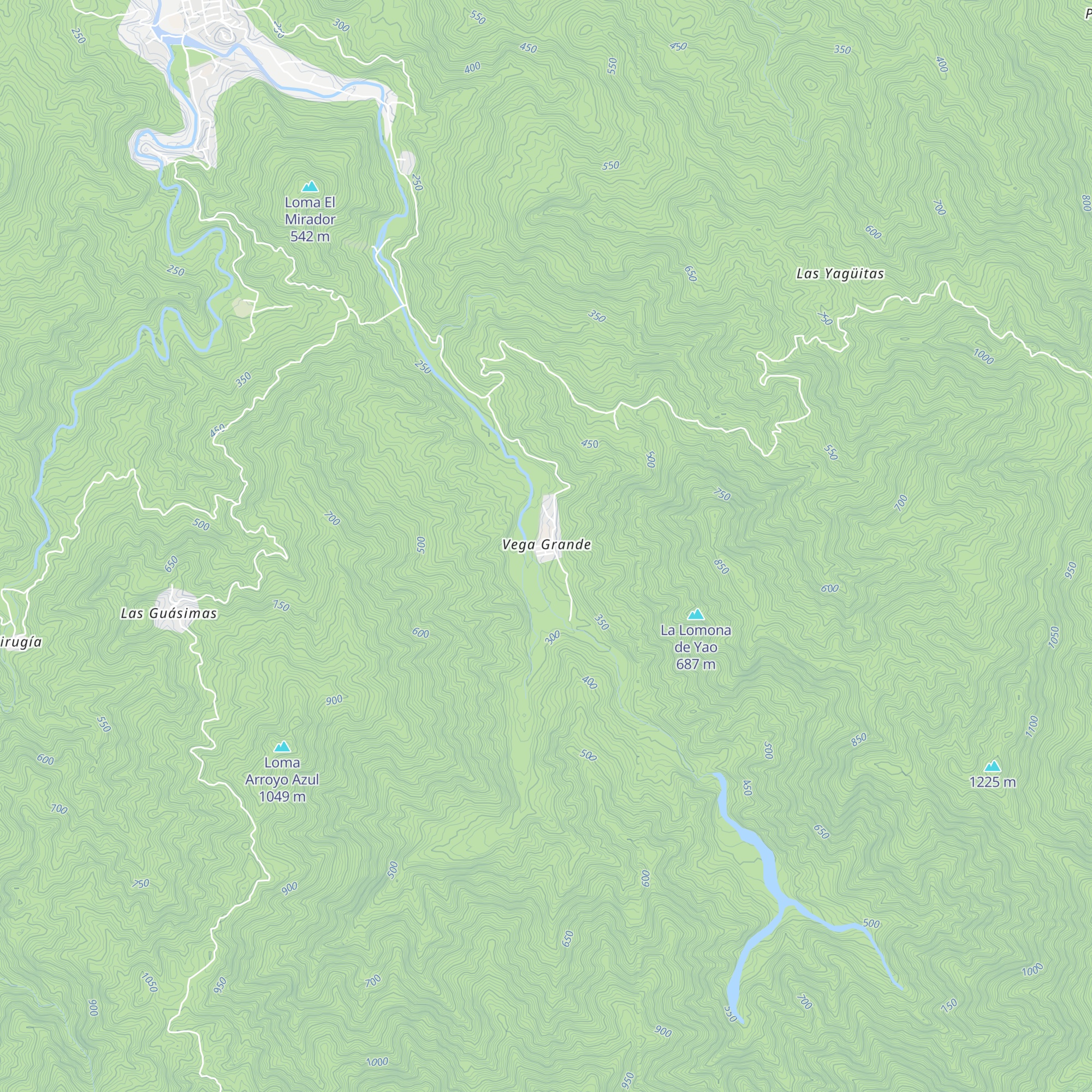 Caney map