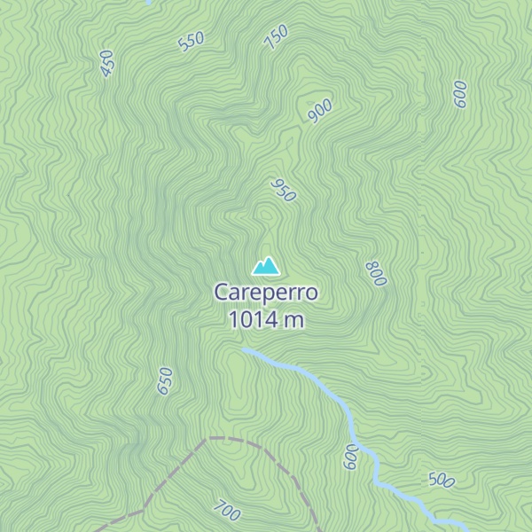 Map of Careperro