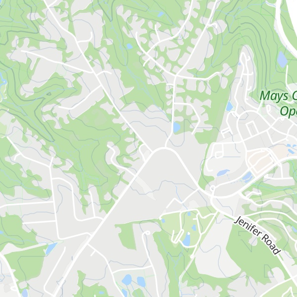 Map of Ivy Hill