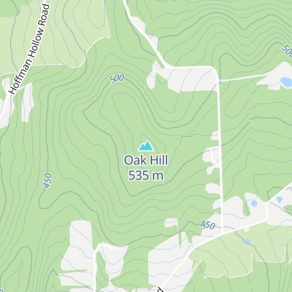 Map of Oak Hill