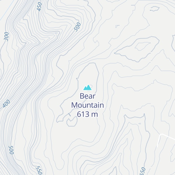 Map of Bear Mountain