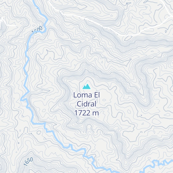 Map of Loma El Cidral