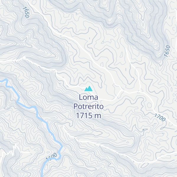 Map of Loma Potrerito