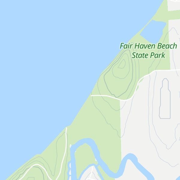 Map of The Bluffs